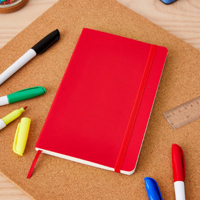 Moleskine Classic Soft Cover Red Notebook - A5, Ruled 6