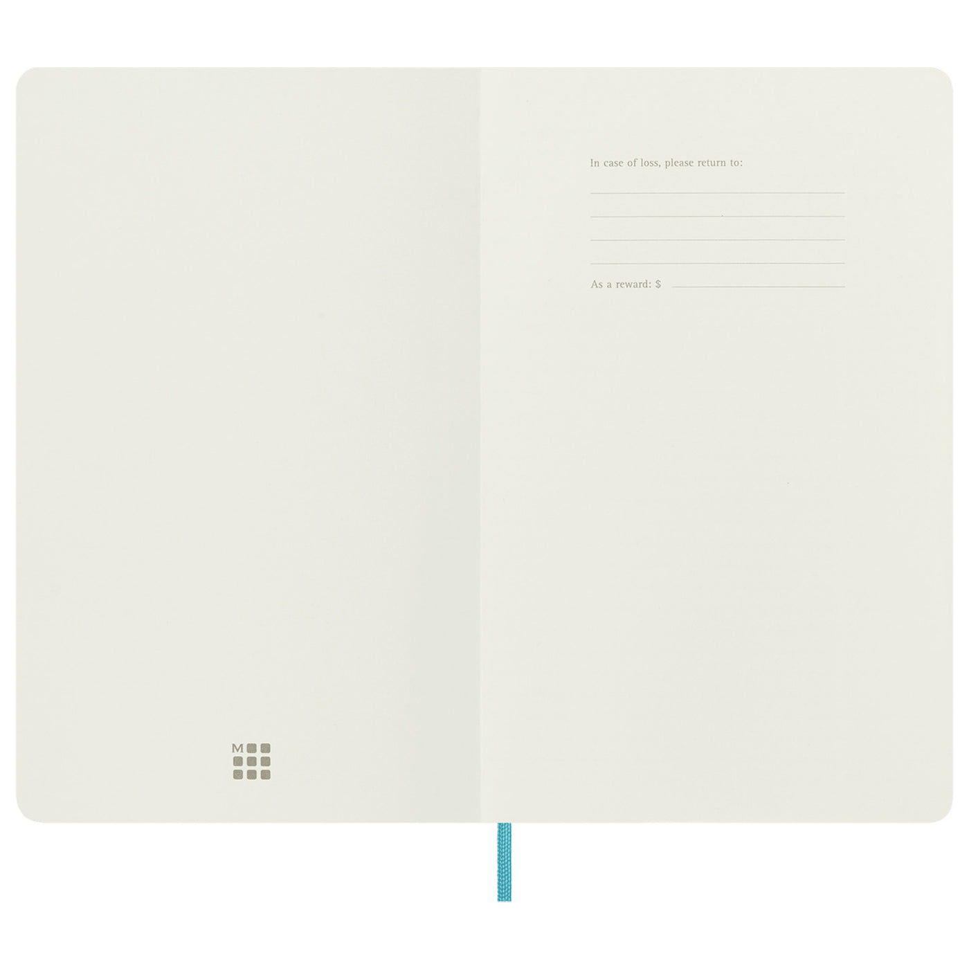 Moleskine Classic Soft Cover Reef Blue Notebook - A5, Ruled 2