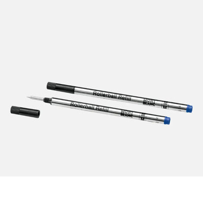 Montblanc 128233 Roller Ball Pen Refill - Royal Blue - Medium - Pack of 2 2