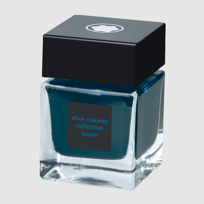 Montblanc Elixir Colorist Ink Bottle, Azure Blue - 50ml 2