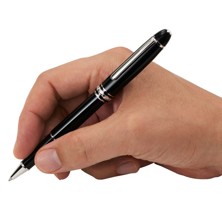 Montblanc Meisterstück Rollerball 高級セット Meisterstuck Black Rollerball Pen & Pocket Holder 6CC Set