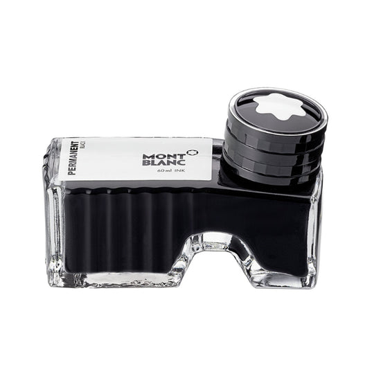 Montblanc Ink Bottle, Permanent Black - 60ml