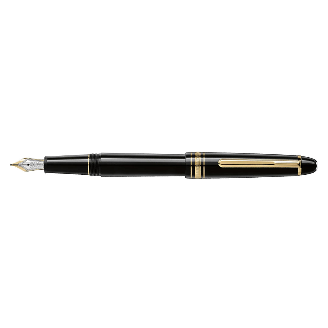 Buy Montblanc Black Gold Meisterstuck Fountain Pen | Montblanc |Makoba