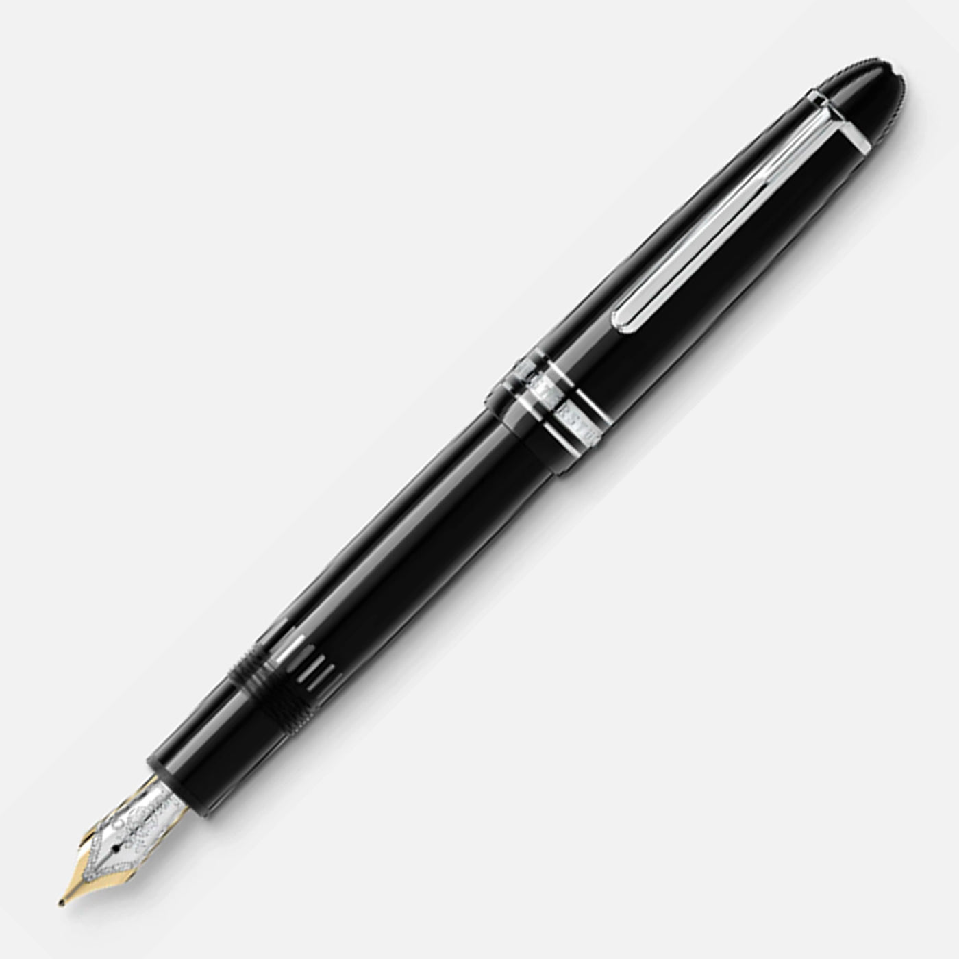 Montblanc Meisterstuck 145 Classique Fountain Pen - Black PT