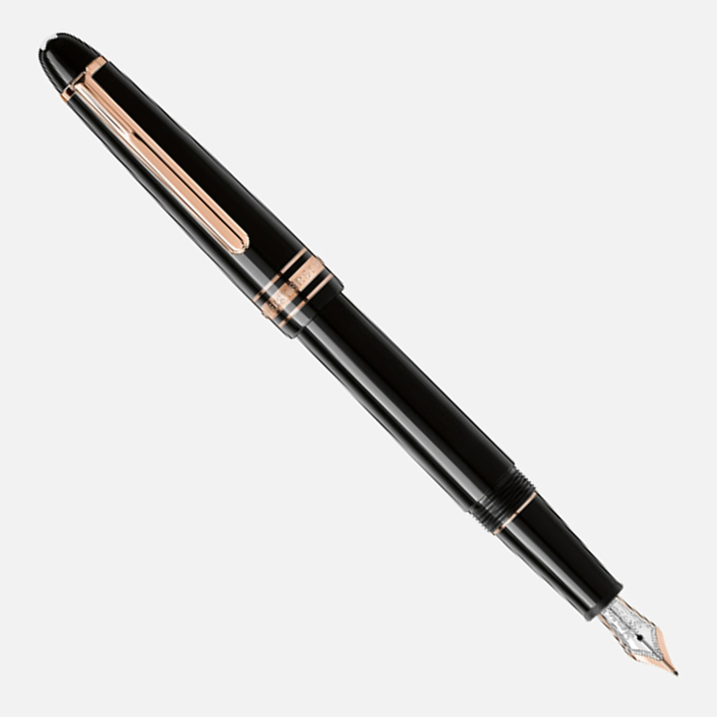 Montblanc Meisterstuck 145 Classique Fountain Pen - Black RGT