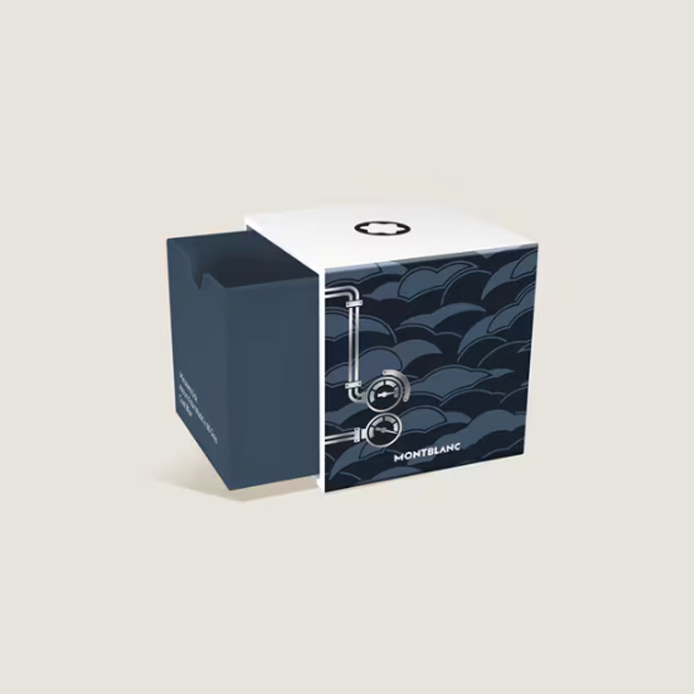 Montblanc Meisterstuck Around the World in 80 Days Coal Blue Ink Bottle, Blue - 50ml