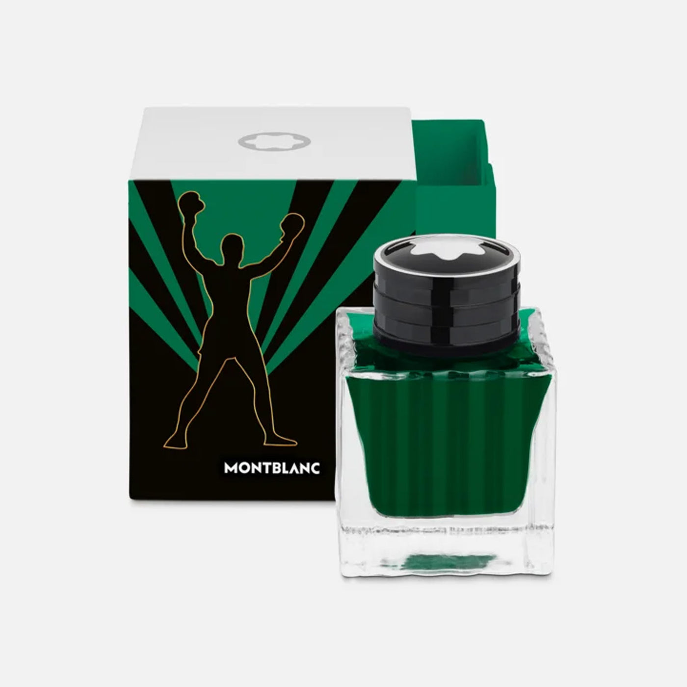 Montblanc Muhammad Ali Ink Bottle, Green - 50ml 2