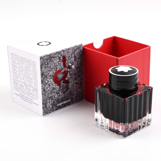 Montblanc The Legend of Zodiac Snake Ink Bottle, Red - 50ml