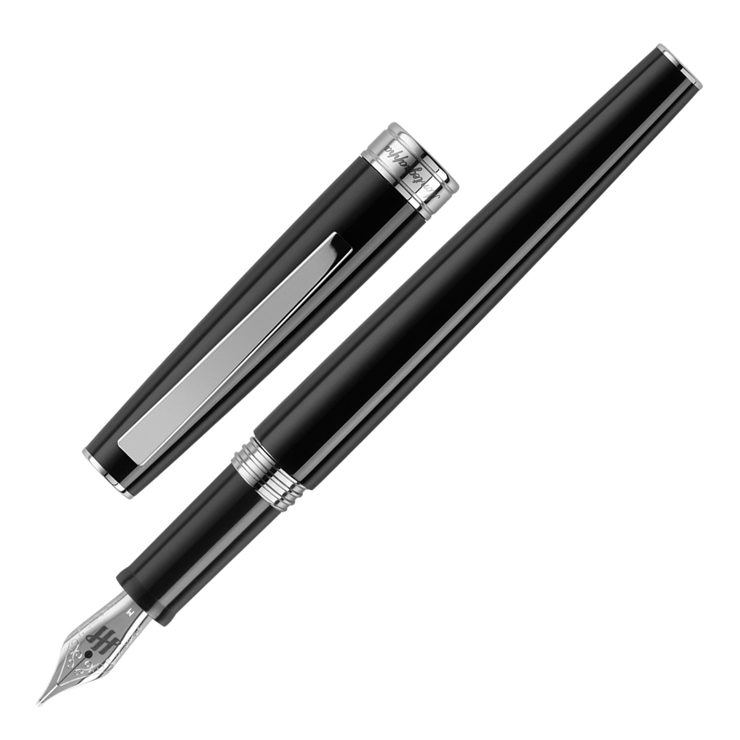 Montegrappa Armonia Black Fountain Pen - Vulpen / Fountain Pen