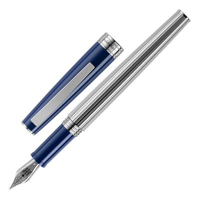 Montegrappa Armonia Duetto Fountain Pen - Navy Blue 1