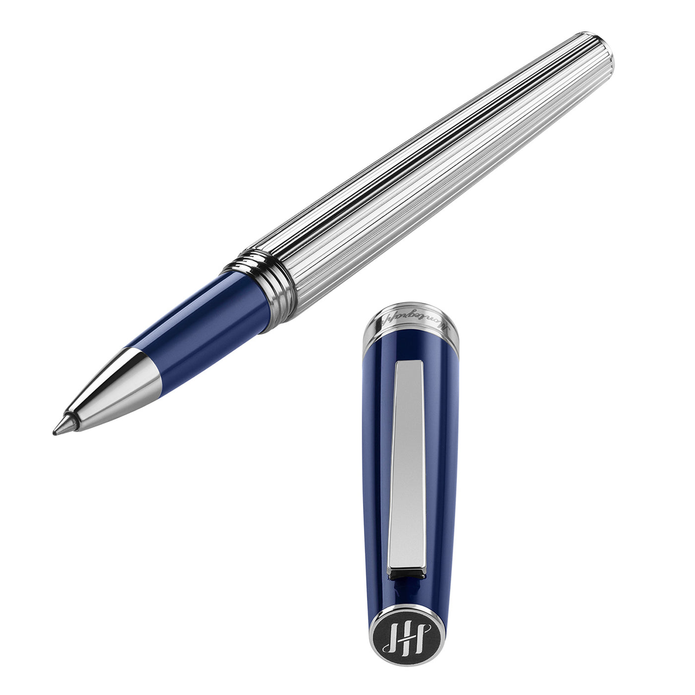 Montegrappa Armonia Duetto Roller Ball Pen - Navy Blue 3