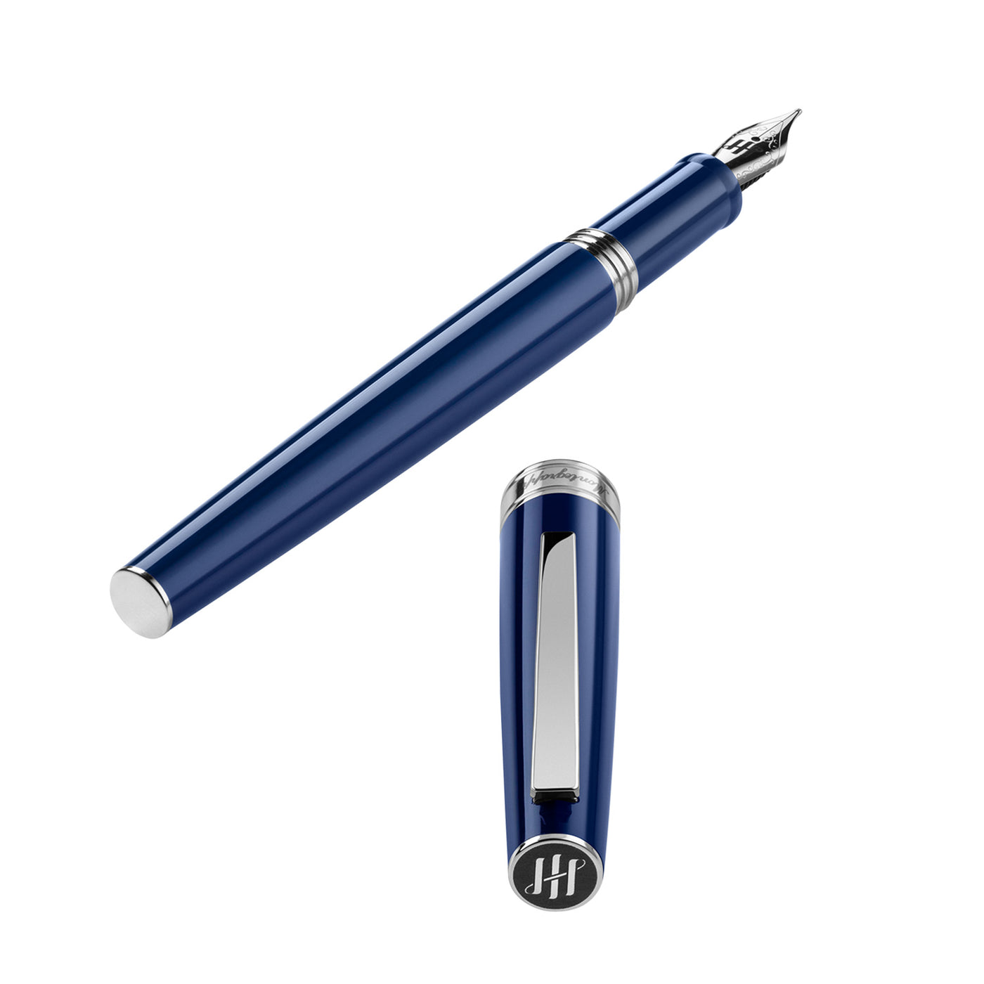 Montegrappa Armonia Fountain Pen - Navy Blue 4