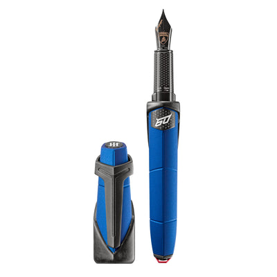 Montegrappa Automobili Lamborghini 60° Anniversary Fountain Pen - Blu Aegeus (Limited Edition) 2