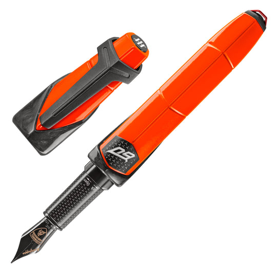 Montegrappa Automobili Lamborghini 60° Anniversary Fountain Pen - Arancio Apodis (Limited Edition)