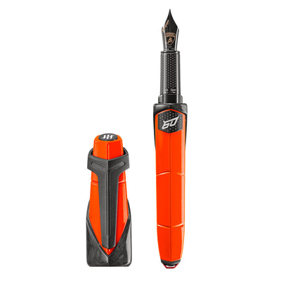 Montegrappa Automobili Lamborghini 60° Anniversary Fountain Pen - Arancio Apodis (Limited Edition) 2