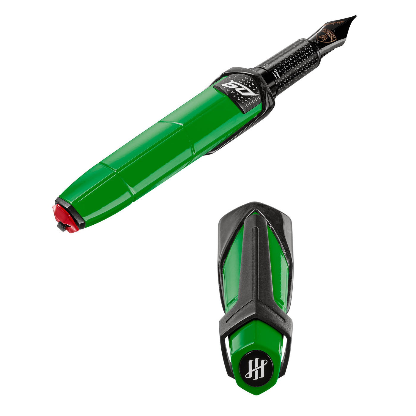 Montegrappa Automobili Lamborghini 60° Anniversary Fountain Pen - Verde Viper (Limited Edition) 3