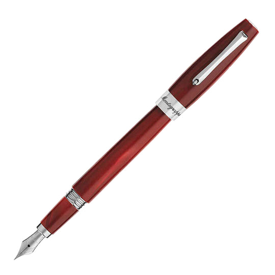 Montegrappa Felicita Fountain Pen, Red - Steel Nib