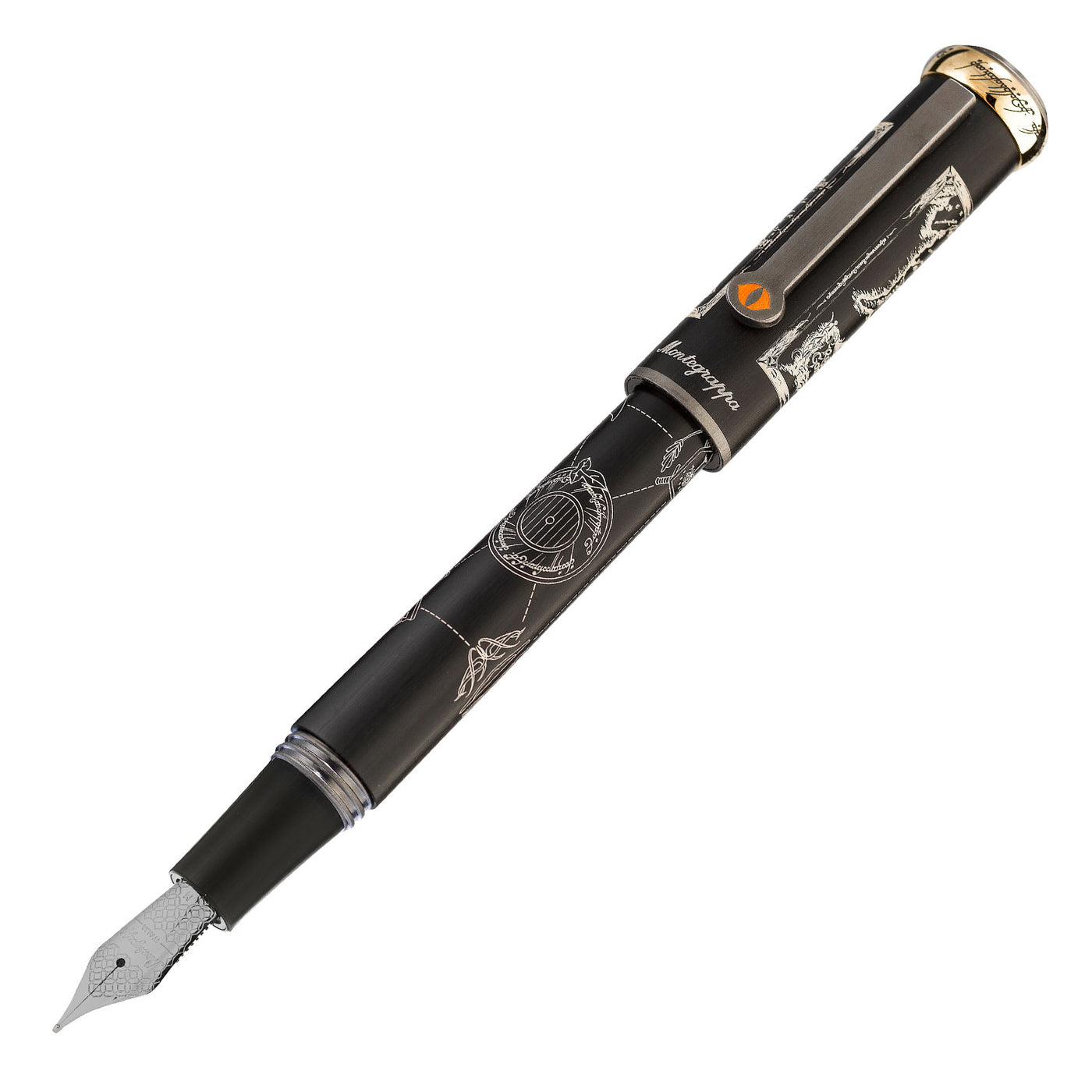 Montegrappa LOTR Eye of Sauron Fountain Pen - Middle Earth (Limited Edition) 1