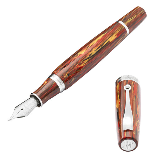 Montegrappa Mia Fountain Pen - Flaming Heart
