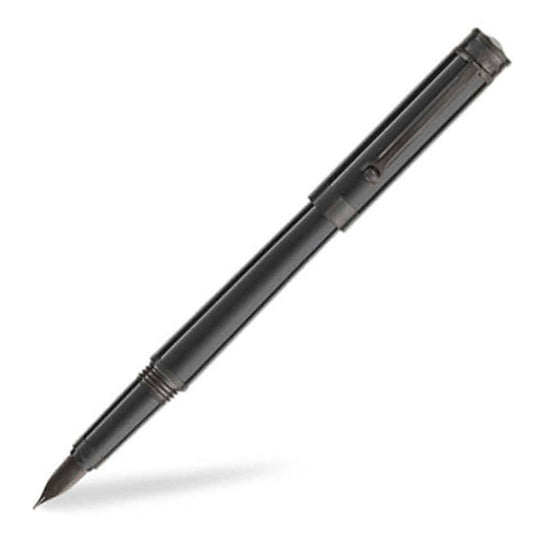 Montegrappa Parola Slim Fountain Pen, Stealth Black - Steel Nib