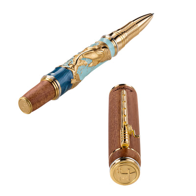 Montegrappa The Old Man & The Sea Vermeil Limited Edition Roller Ball Pen 3