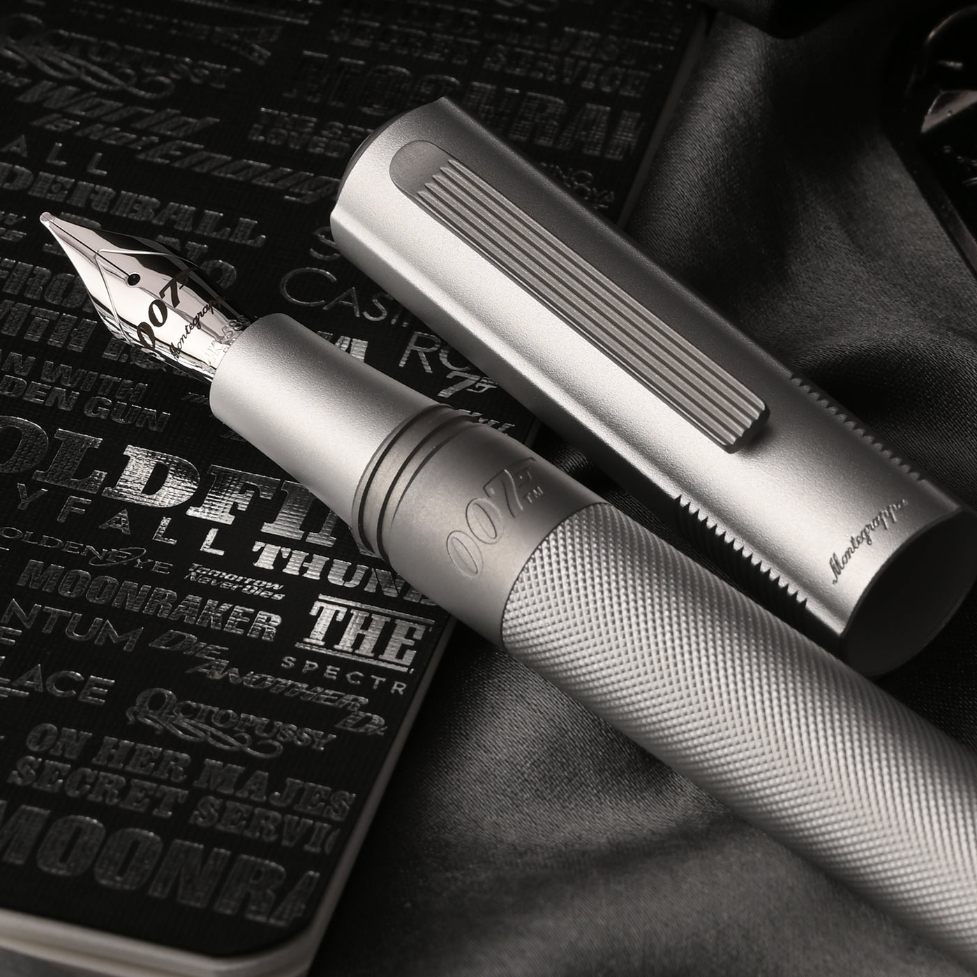 Montegrappa 007 Silver Limited Edition Fountain Pen 10