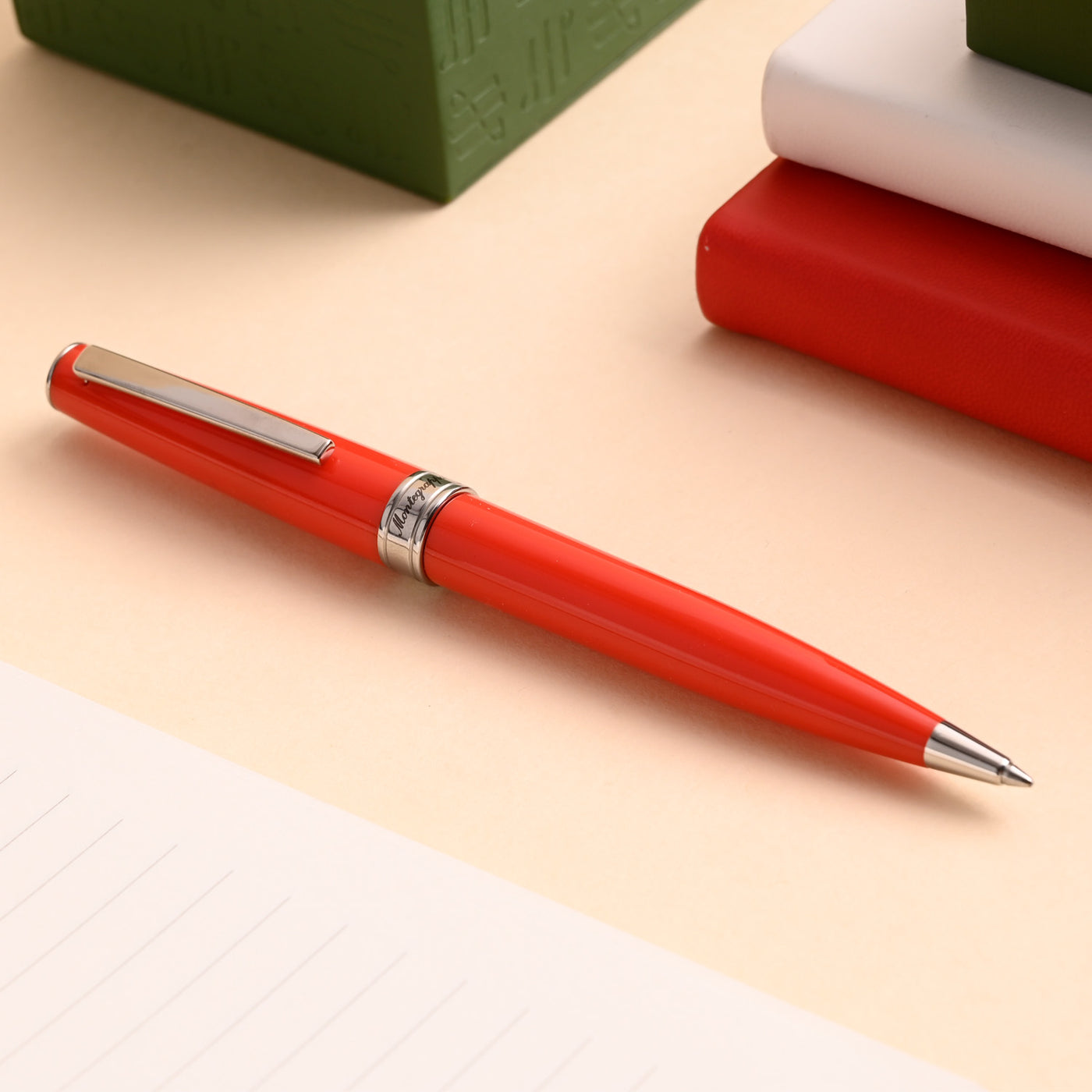 Montegrappa Armonia Ball Pen - Scarlet CT
