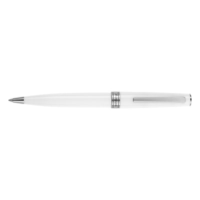 Montegrappa Armonia Ball Pen - Frost White CT