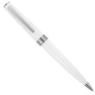 Montegrappa Armonia Ball Pen - Frost White CT