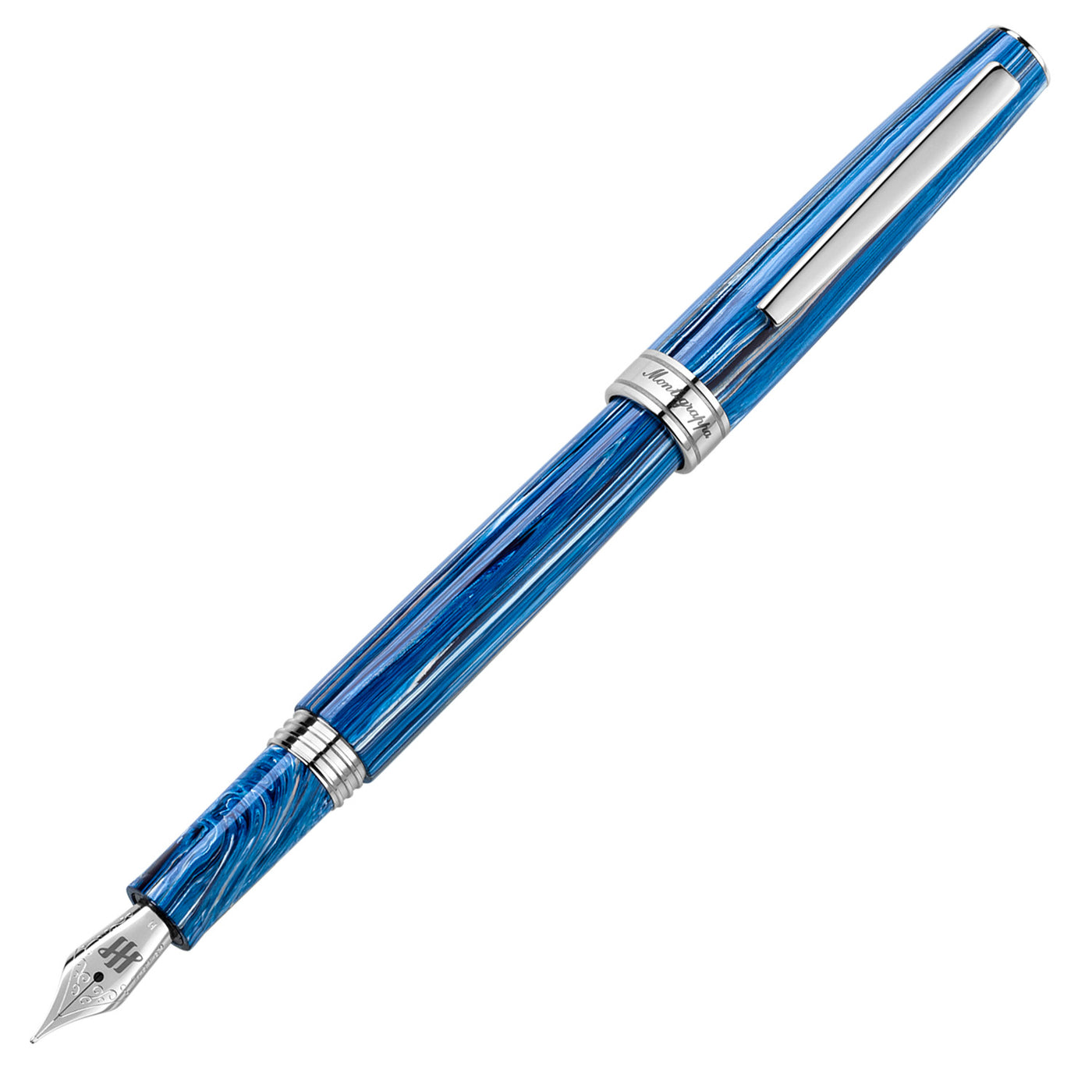 Montegrappa Armonia Fountain Pen - Adriatic Sea CT