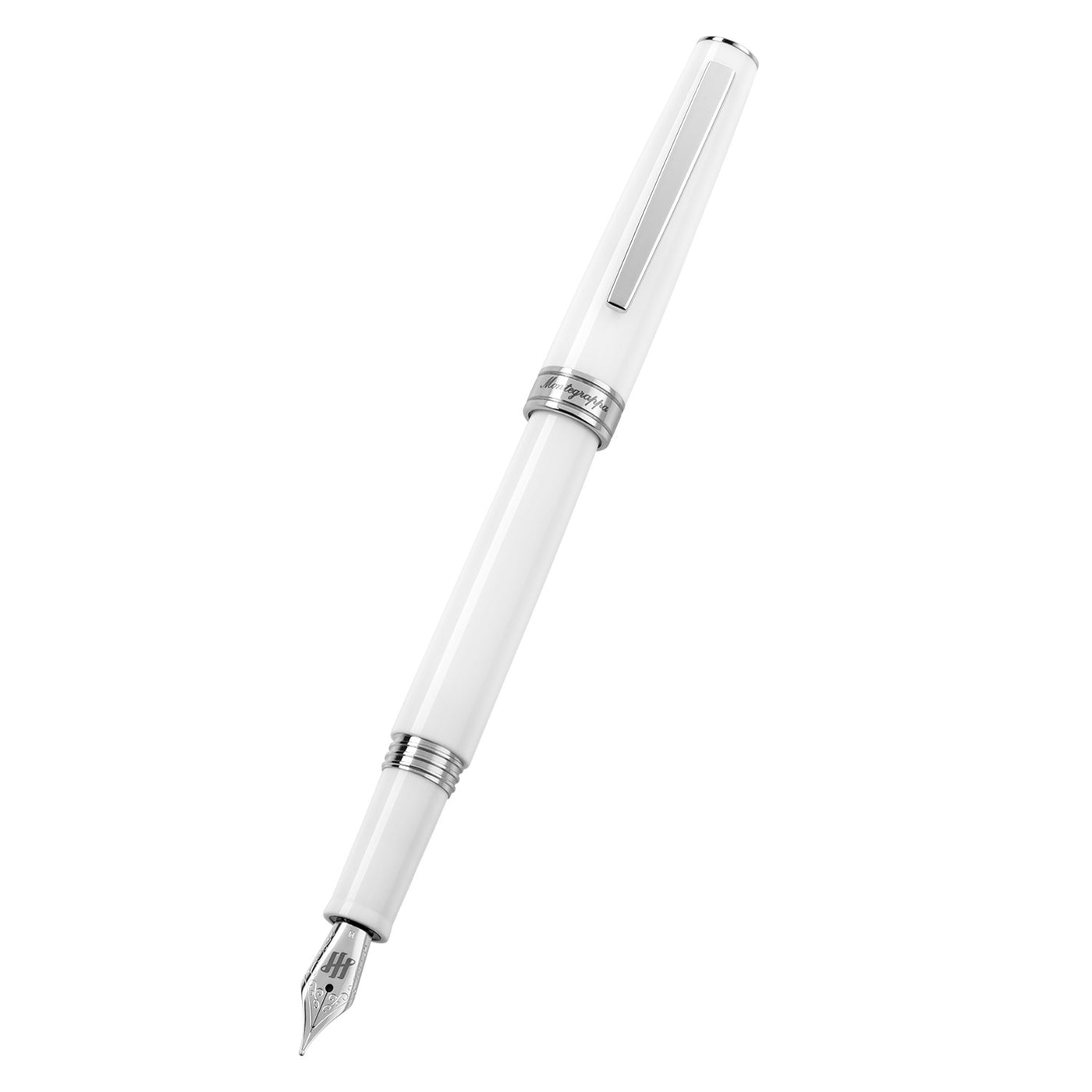 Montegrappa Armonia Fountain Pen - Frost White CT