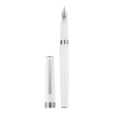 Montegrappa Armonia Fountain Pen - Frost White CT