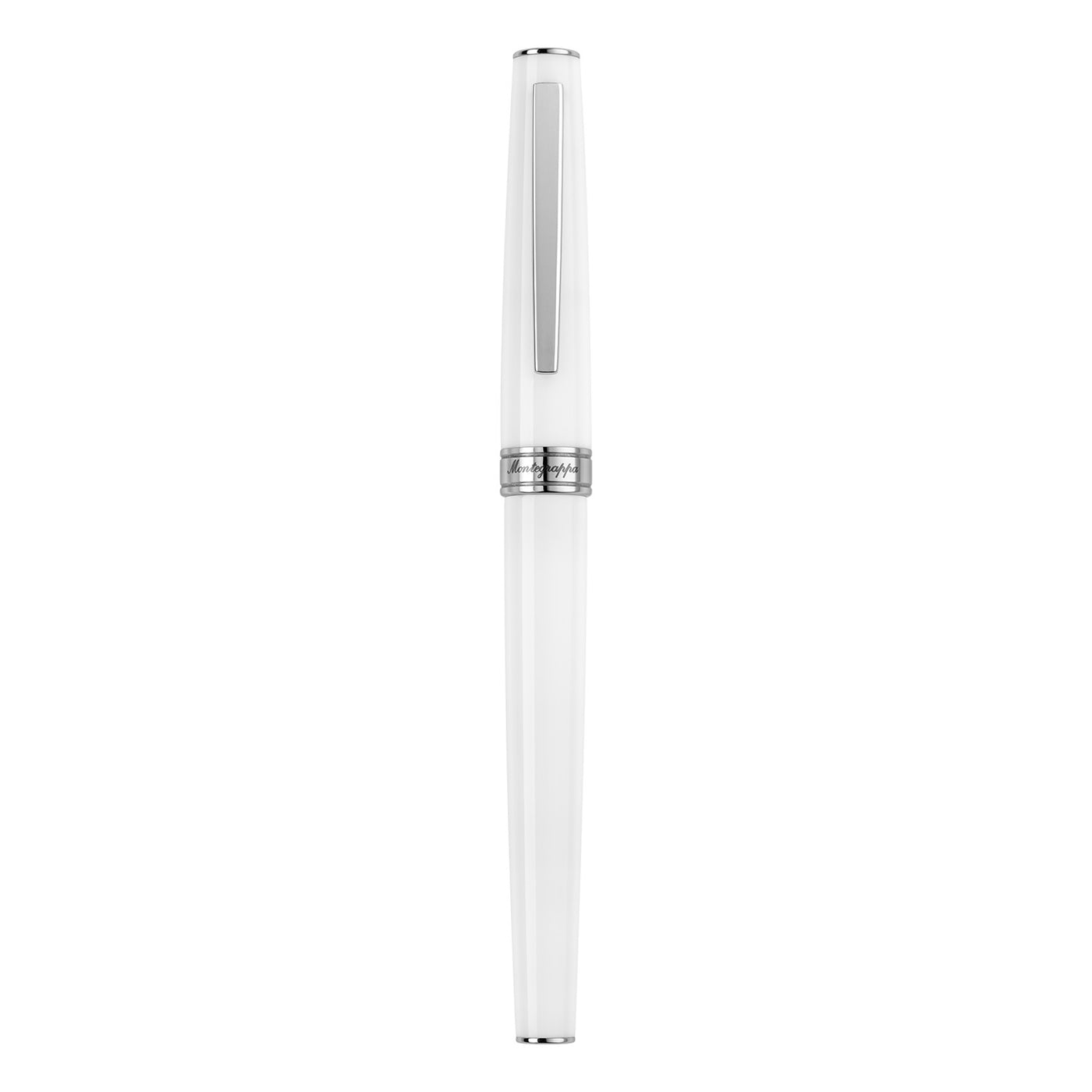 Montegrappa Armonia Roller Ball Pen - Frost White CT