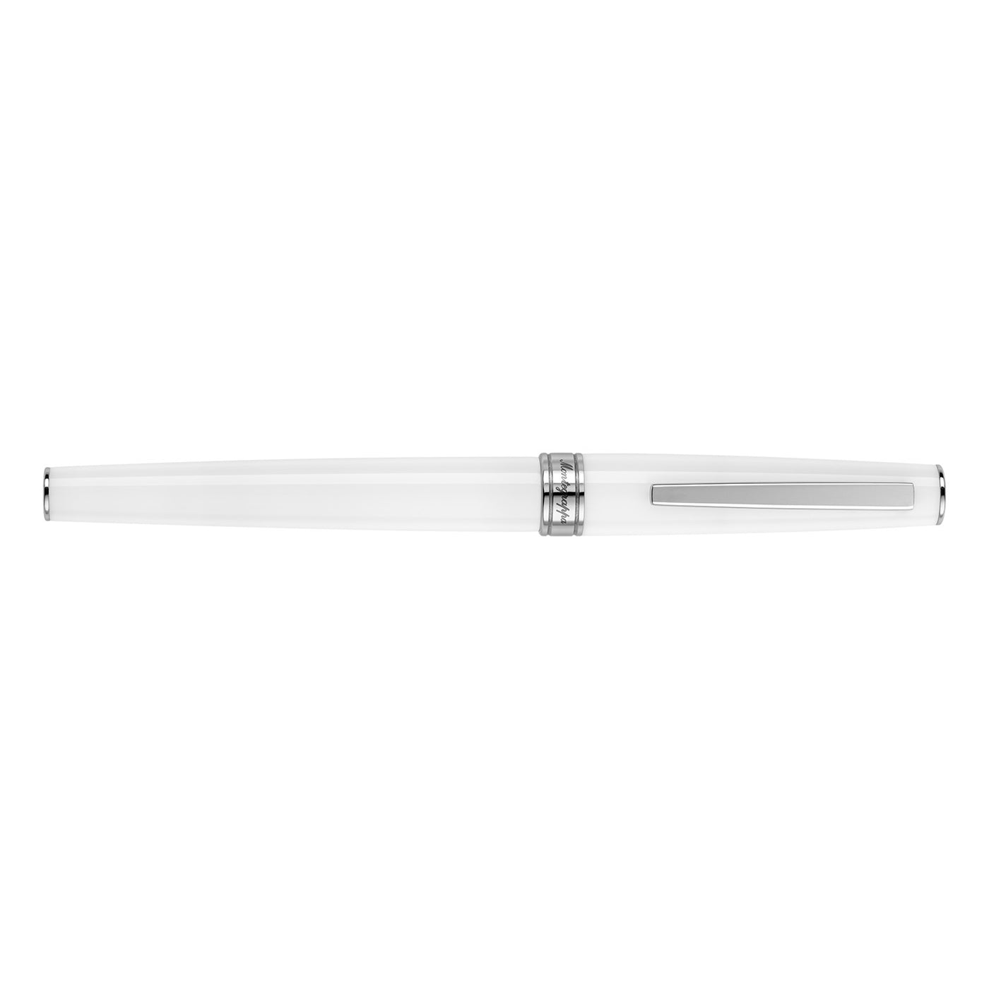 Montegrappa Armonia Roller Ball Pen - Frost White CT