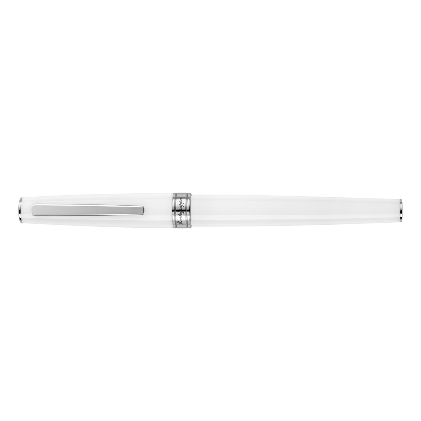 Montegrappa Armonia Roller Ball Pen - Frost White CT