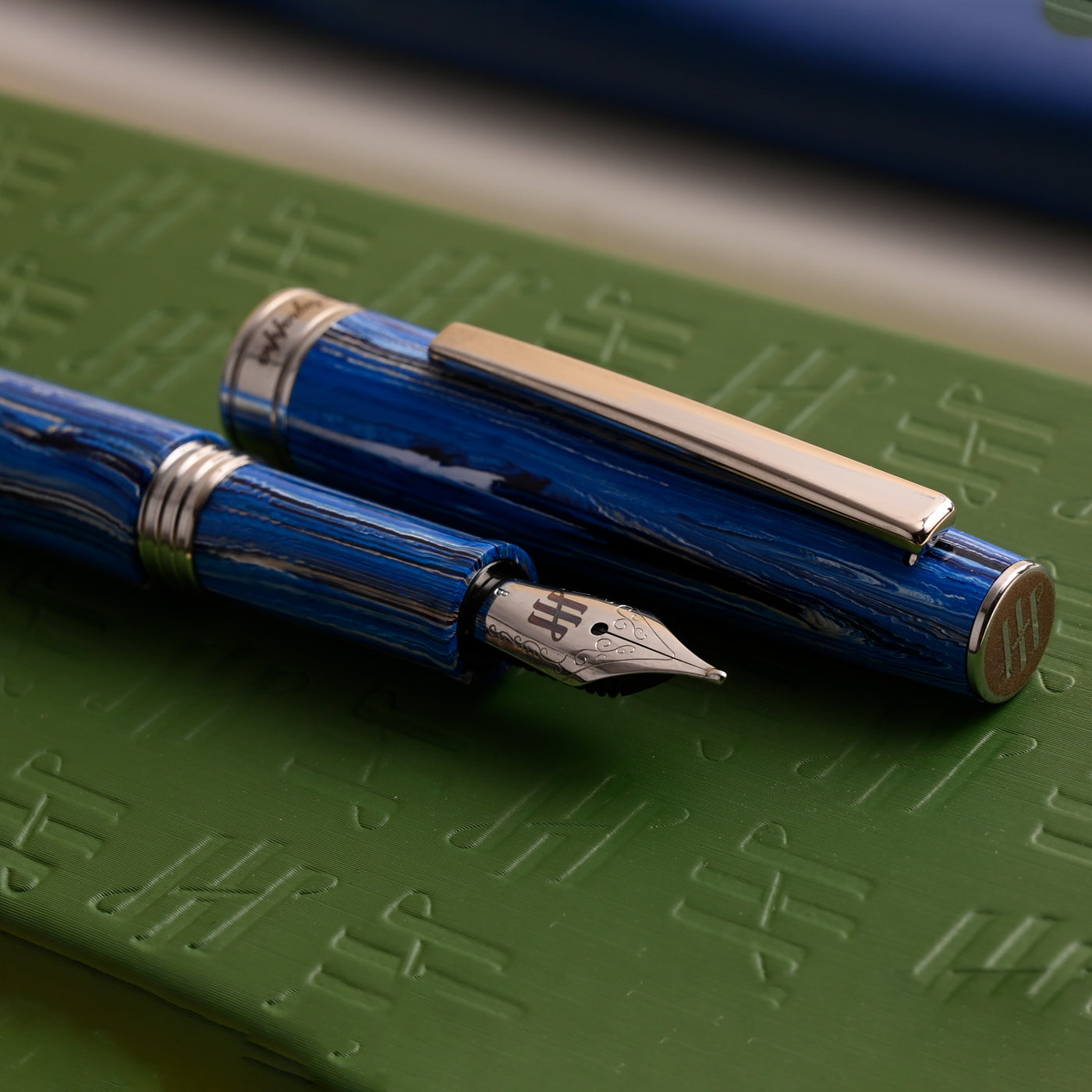 Montegrappa Armonia Fountain Pen - Adriatic Sea CT
