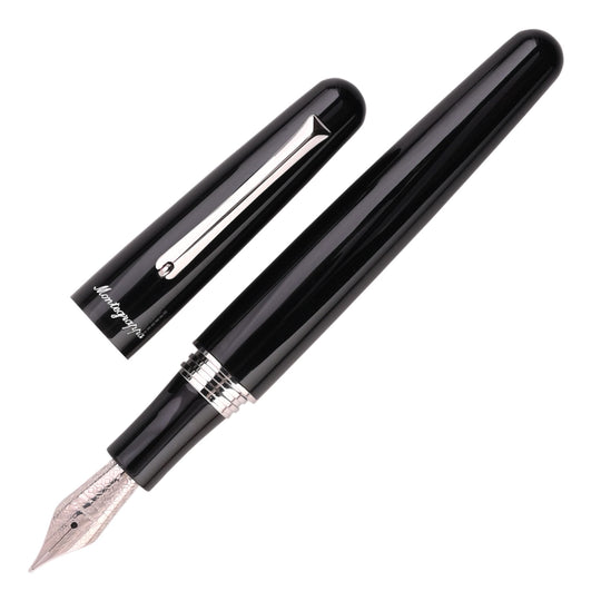 Montegrappa Elmo 01 Fountain Pen - Black CT