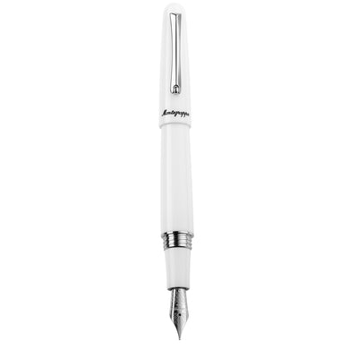 Montegrappa Elmo 01 Fountain Pen - White Frost CT 8