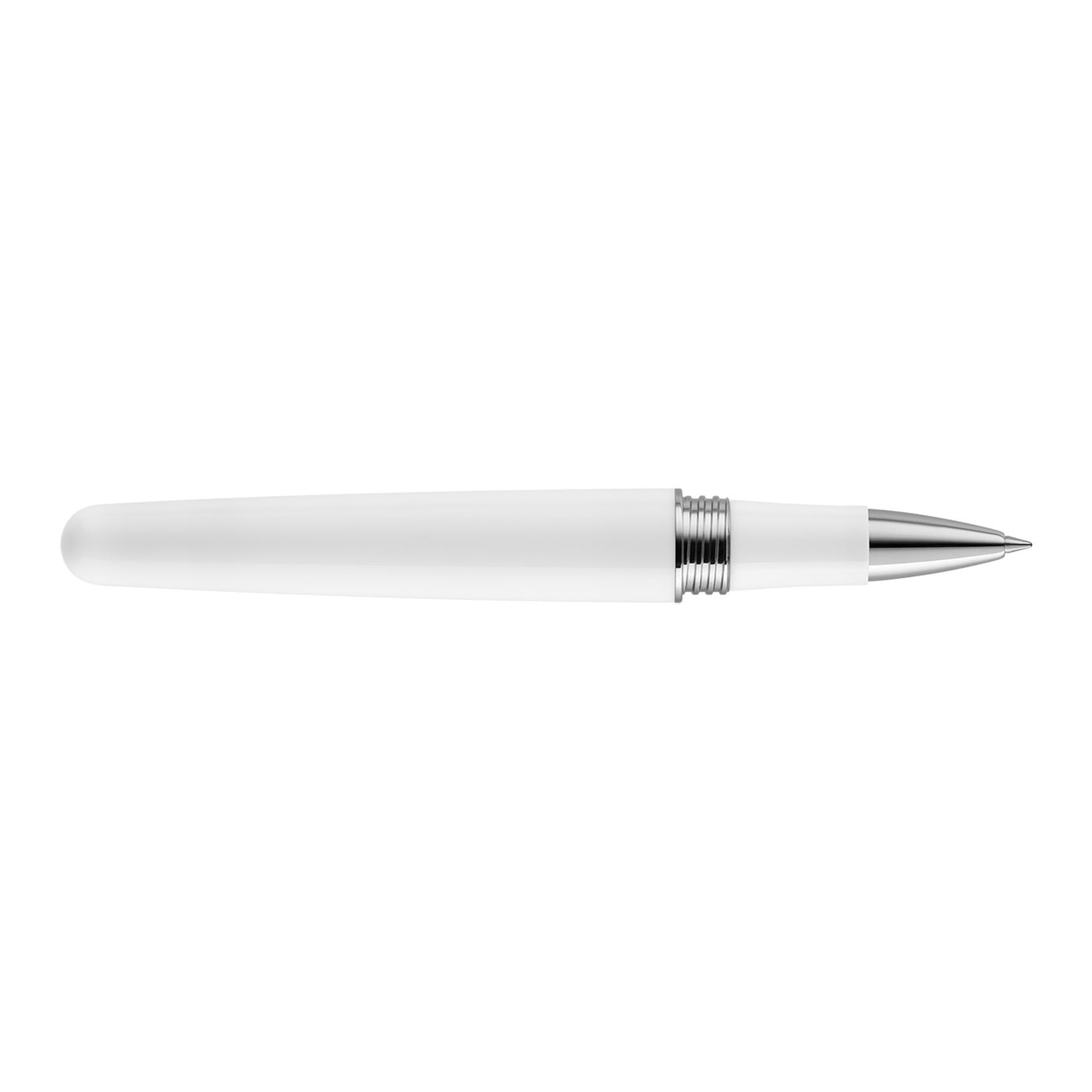 Montegrappa Elmo 01 Roller Ball Pen - White Frost CT 7