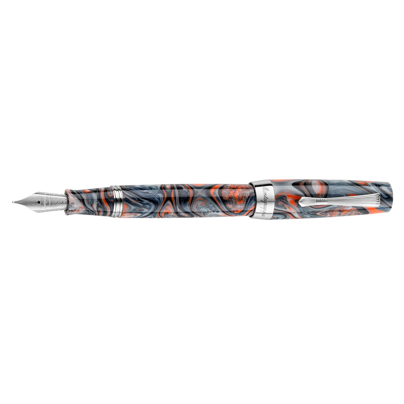 Montegrappa Elmo 02 Fountain Pen - Croda Rossa CT 7