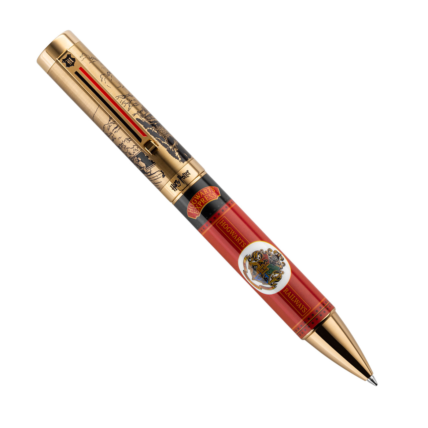 Montegrappa Harry Potter Platform 9¾ Ball Pen - Scarlet Red 2