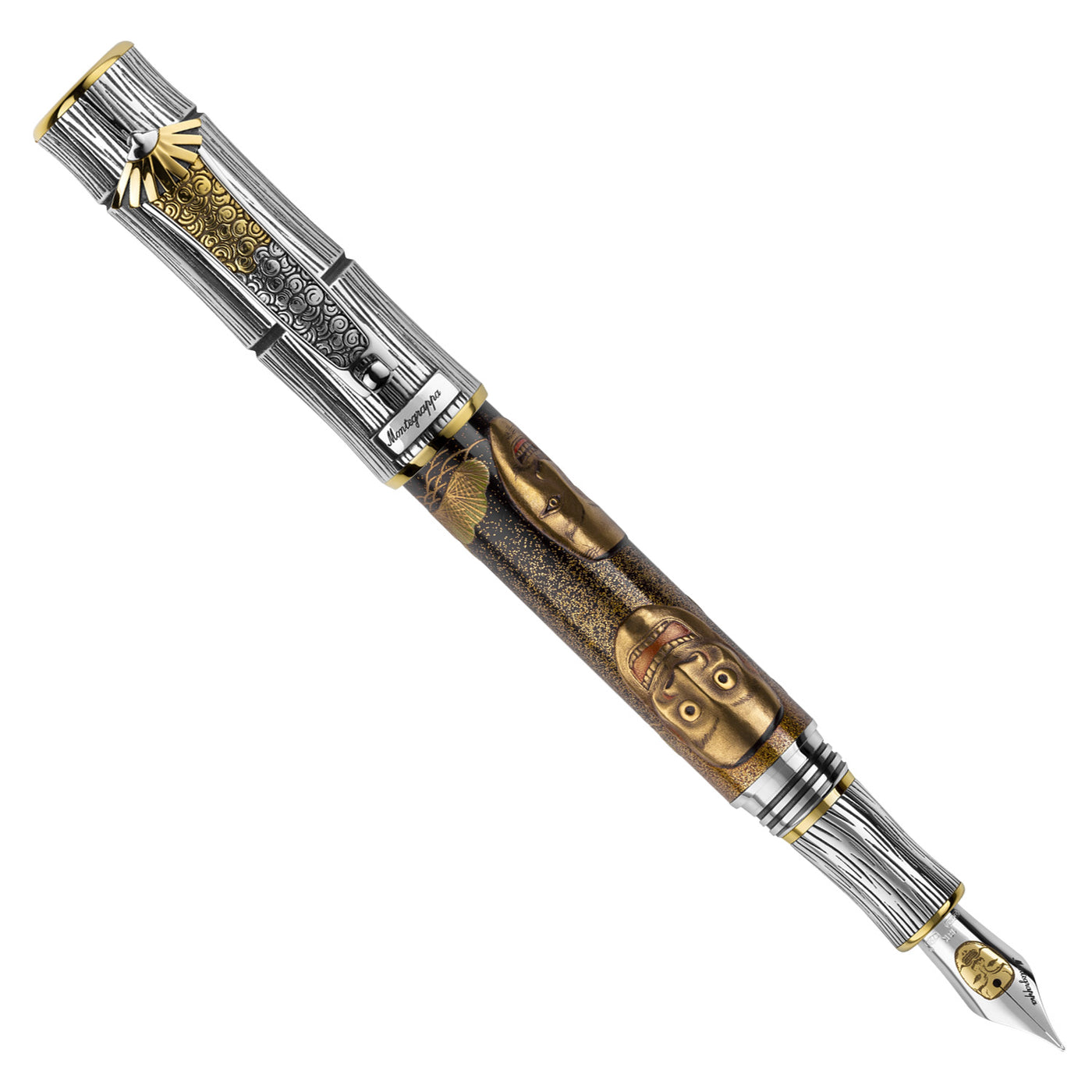 Montegrappa Kitcho Noh Masks Limited Edition Fountain Pen - Deity