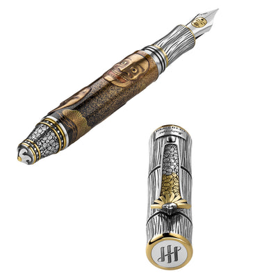 Montegrappa Kitcho Noh Masks Limited Edition Fountain Pen - Deity