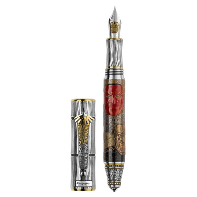 Montegrappa Kitcho Noh Masks Limited Edition Fountain Pen - Demon