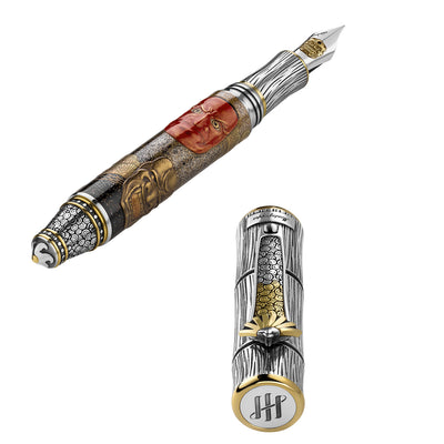 Montegrappa Kitcho Noh Masks Limited Edition Fountain Pen - Demon