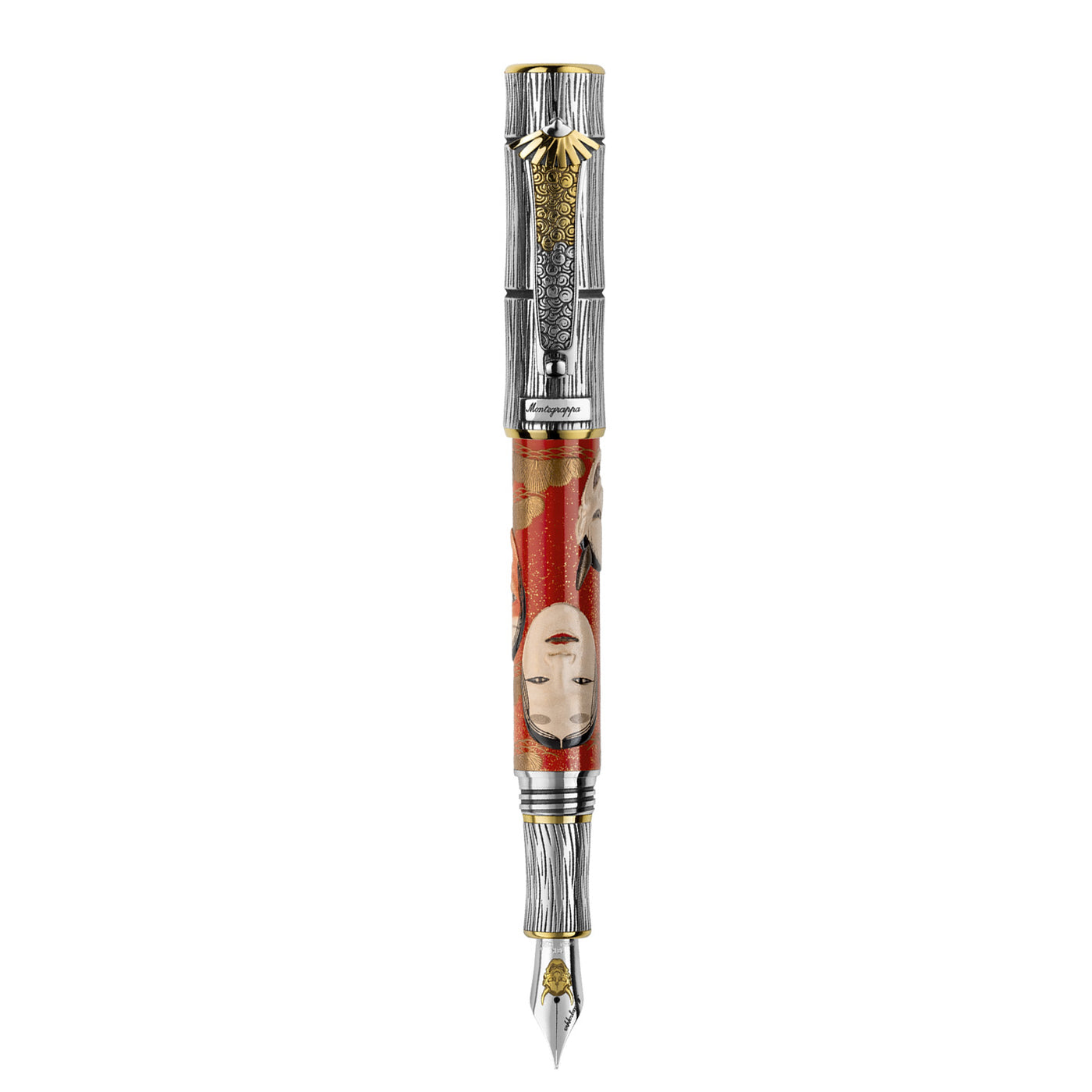 Montegrappa Kitcho Noh Masks Limited Edition Fountain Pen - Woman