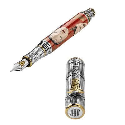 Montegrappa Kitcho Noh Masks Limited Edition Fountain Pen - Woman