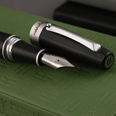 Montegrappa Magnifica Fountain Pen - Matte Black CT