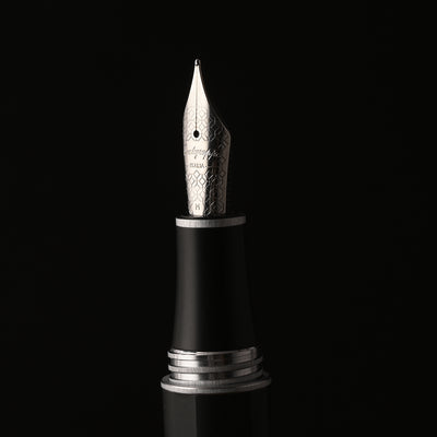 Montegrappa Magnifica Fountain Pen - Matte Black CT