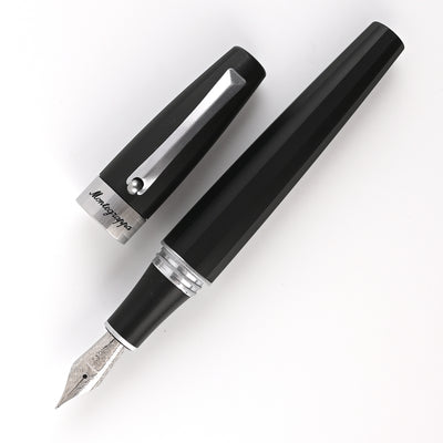Montegrappa Magnifica Fountain Pen - Matte Black CT